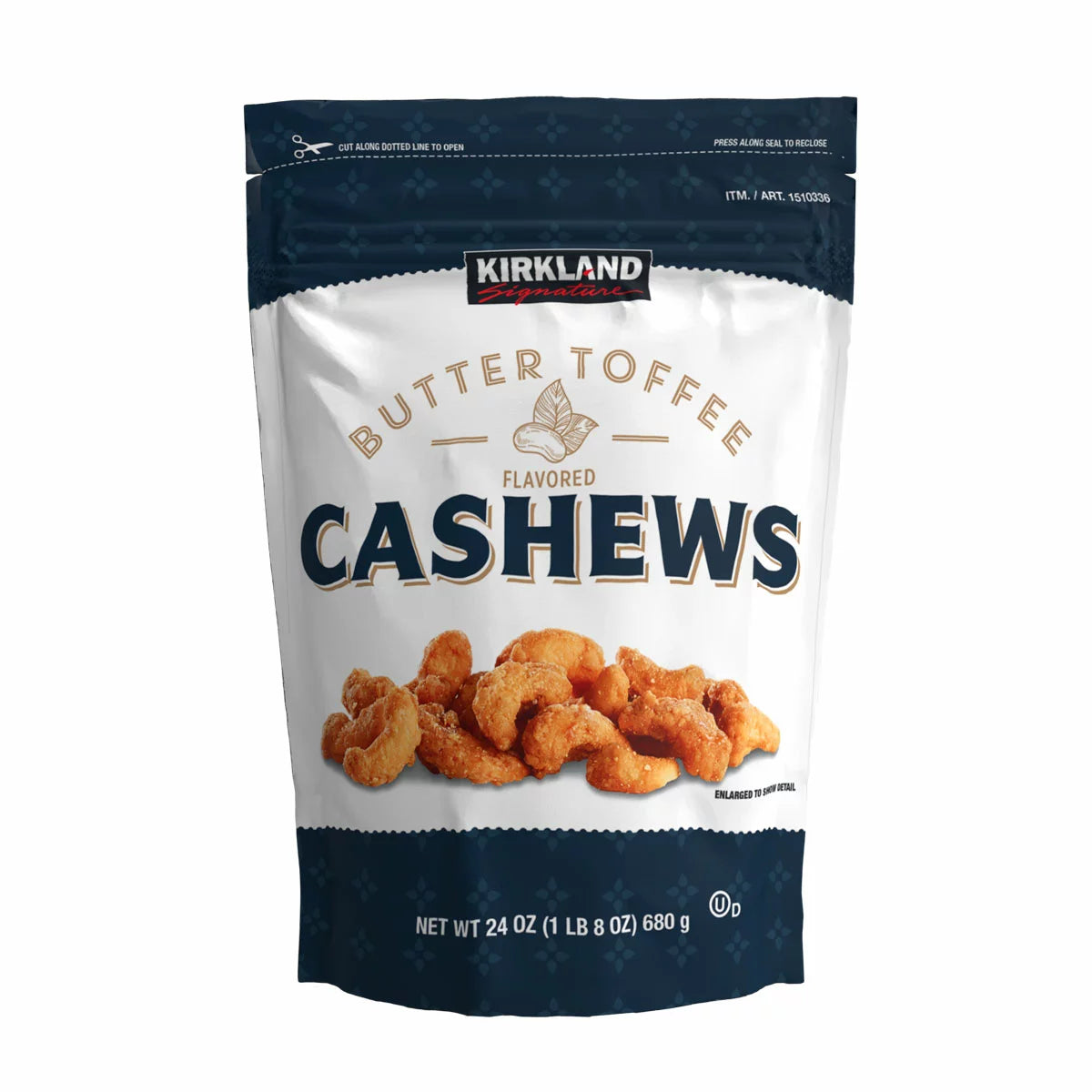 Kirkland Signature Butter Toffee Cashews - 680G