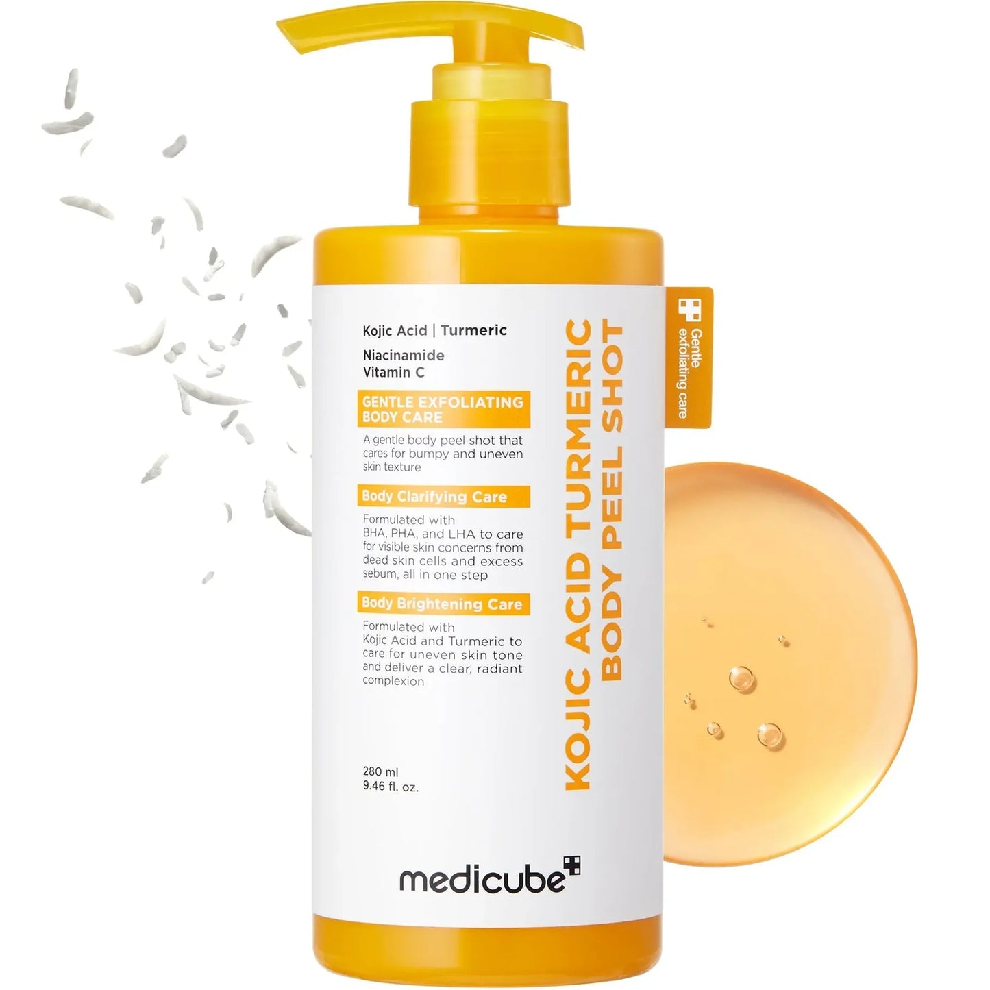 Medicube Body Peel Shot with Kojic Acid and Turmeric 280ML