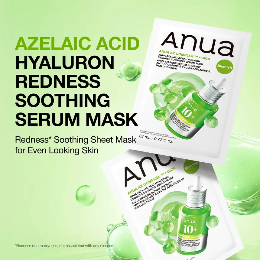 Azelaic Acid Hyaluron Redness Soothing Serum Mask 23ml (Pre-Order, Delivery 13/08/26)