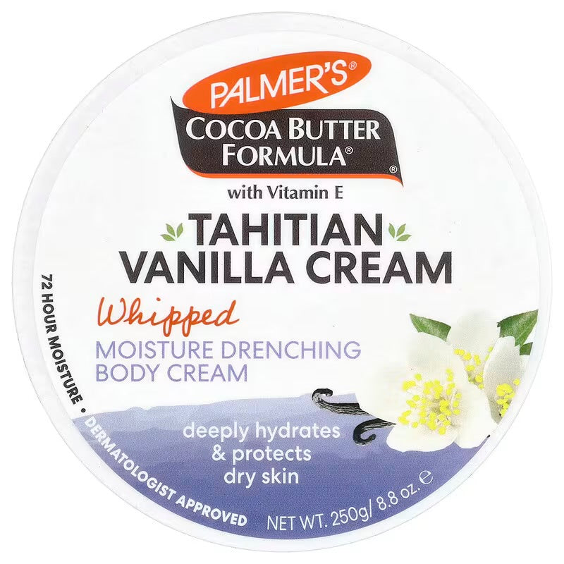 Palmer's Tahitian Vanilla Whipped Body Cream 250G