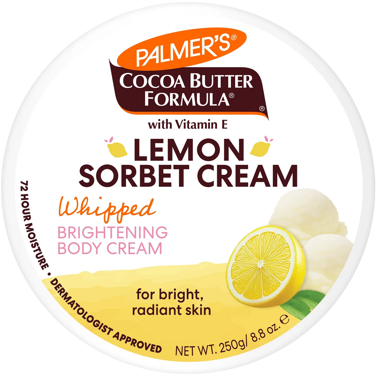 Palmer’s Lemon Sorbet Brightening Body Cream 250G (Pre-Order, Delivery 13/08/26)