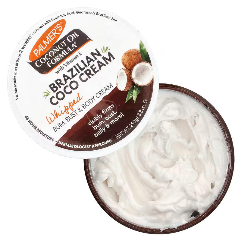 Palmer's Brazilian Coco Bum, Bust & Body Cream 250G