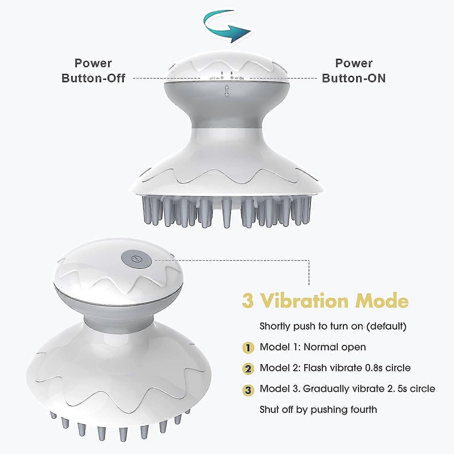 Erth Beauty - SCALP TREATMENT PRO MASSAGER