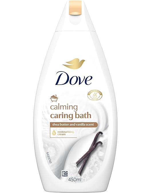 Dove Calming Bath - Shea Butter & Vanilla Scent 450ML