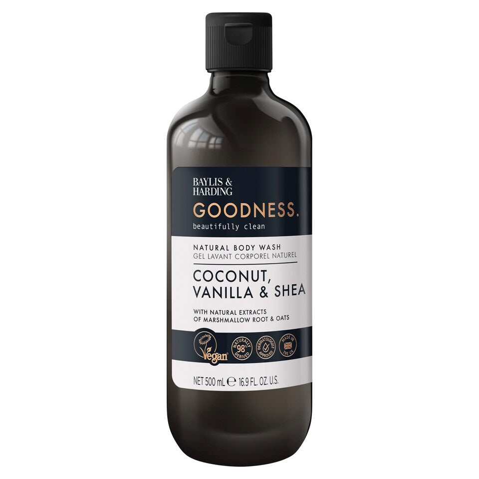 Baylis & Harding Goodness Coconut, Vanilla & Shea Body Wash 500ML