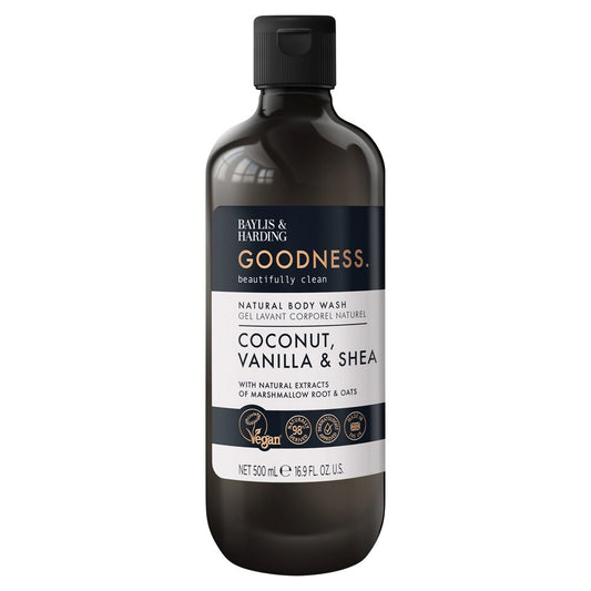 Baylis & Harding Goodness Coconut, Vanilla & Shea Body Wash 500ML