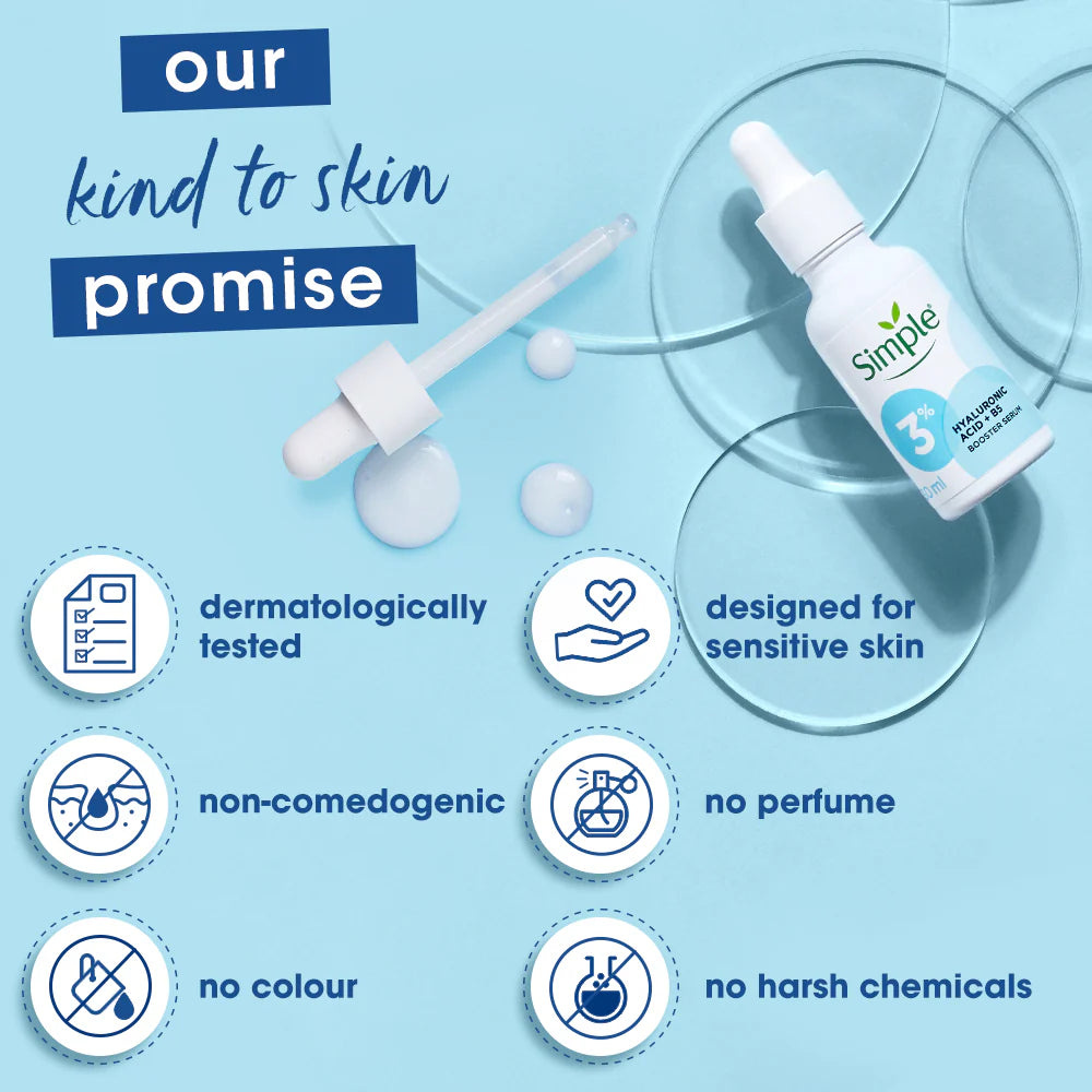 Simple Booster Serum 3% Hyaluronic Acid & B5 30 ML