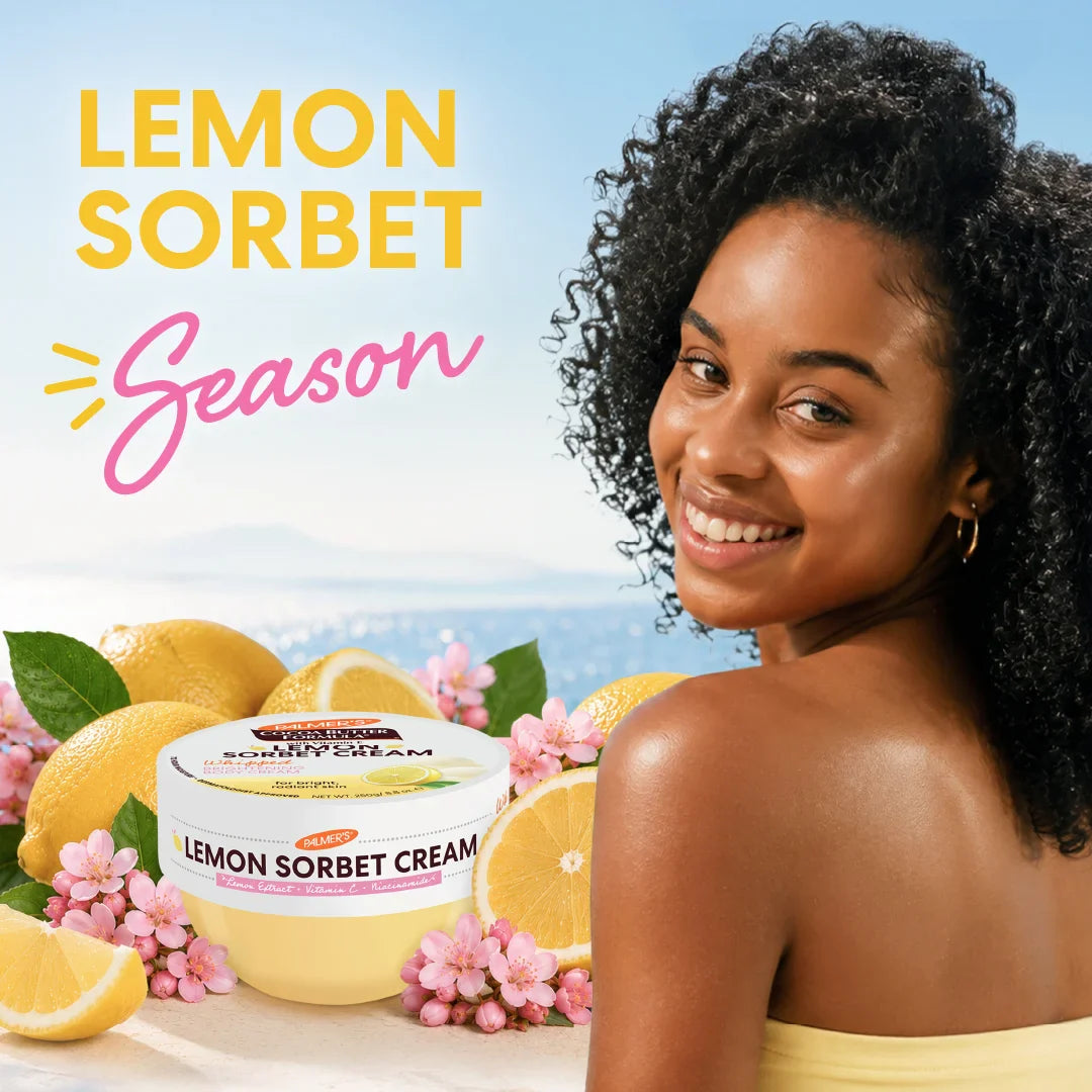 Palmer’s Lemon Sorbet Brightening Body Cream 250G (Pre-Order, Delivery 13/08/26)