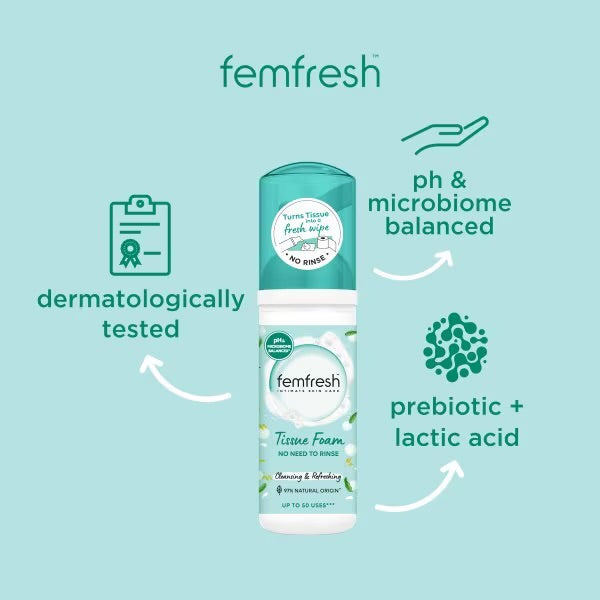 Femfresh Daily Tissue Foam 50ML