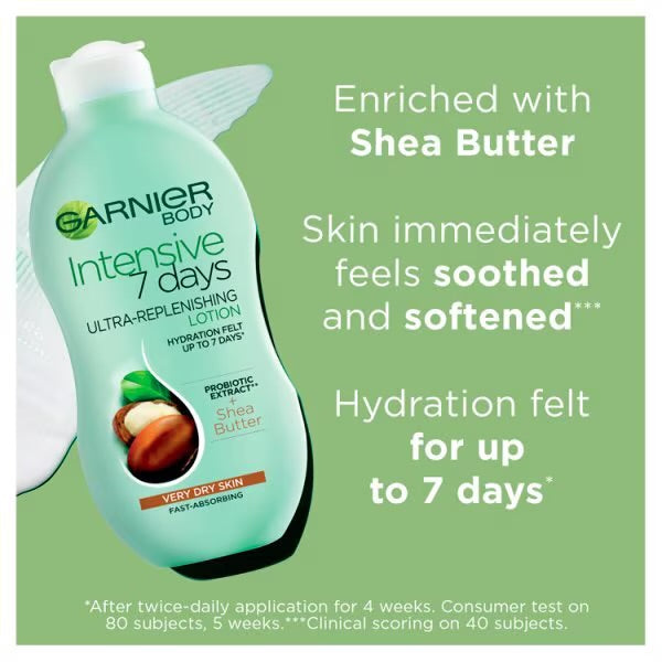 Garnier Body Intensive 7 Days Shea Butter Dry Skin Lotion 400ML