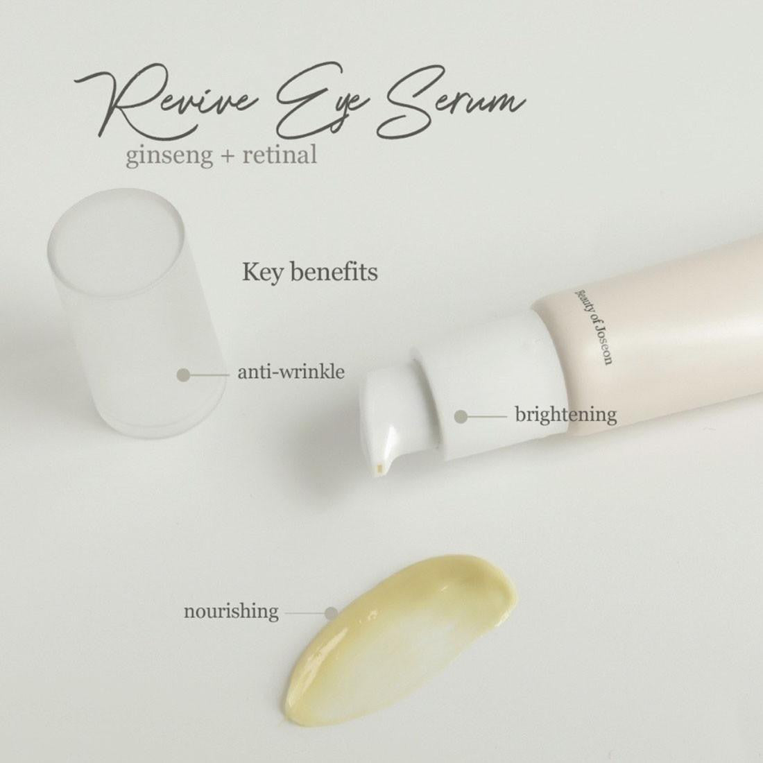 BEAUTY OF JOSEON REVIVE EYE SERUM GINSENG + RETINAL 30ML