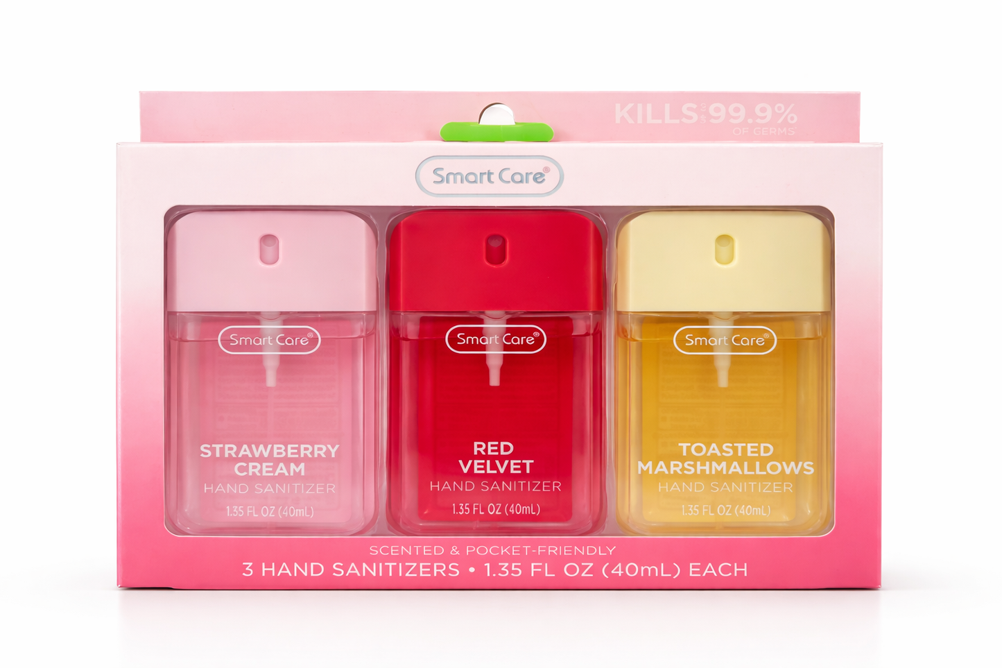 Smart Care - 3 Hand Sanitizers - 40ML Each