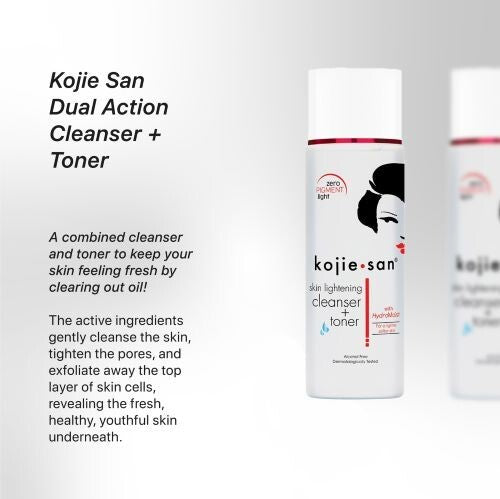 Kojie San Cleanser Plus Toner With Hydromoist 100ML