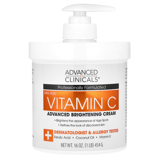 Advanced Clinicals Vitamin C Cream 454G