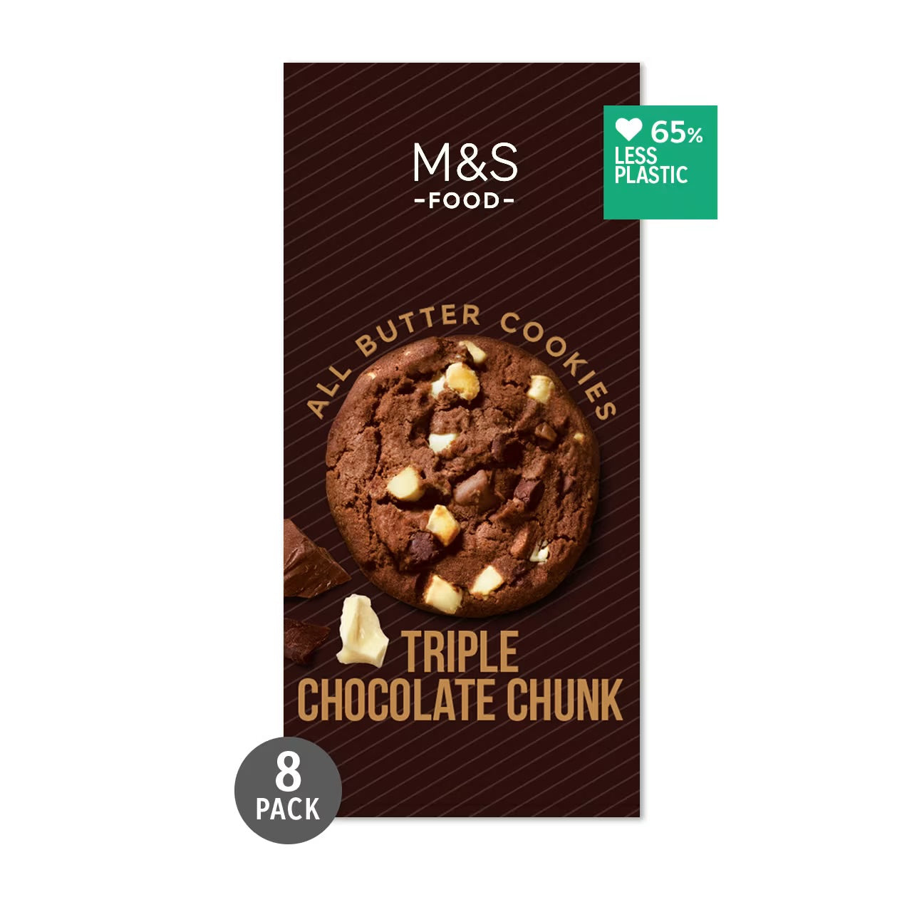 M&S - 8 ALL BUTTER COOKIES
200G