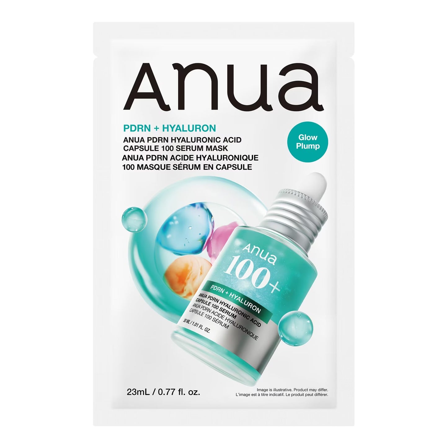 Anua PDRN Hyaluronic Acid Capsule Serum Mask 23ml (Pre-Order, Delivery 13/08/26)