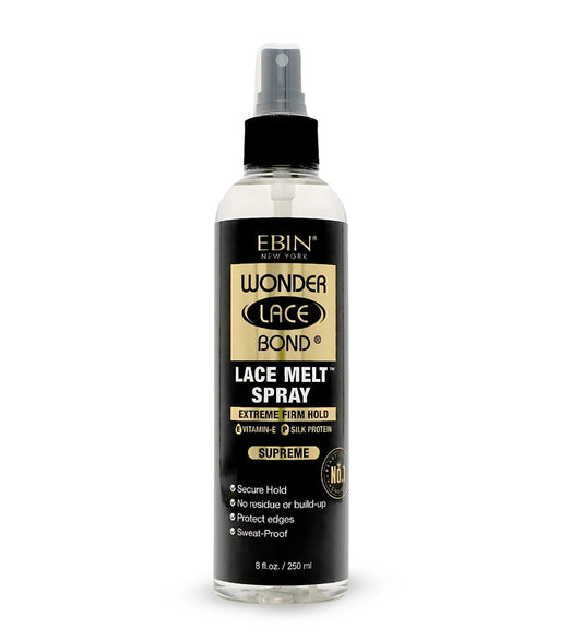 Ebin Lace Melt Spray Extreme Firm Hold 250ML