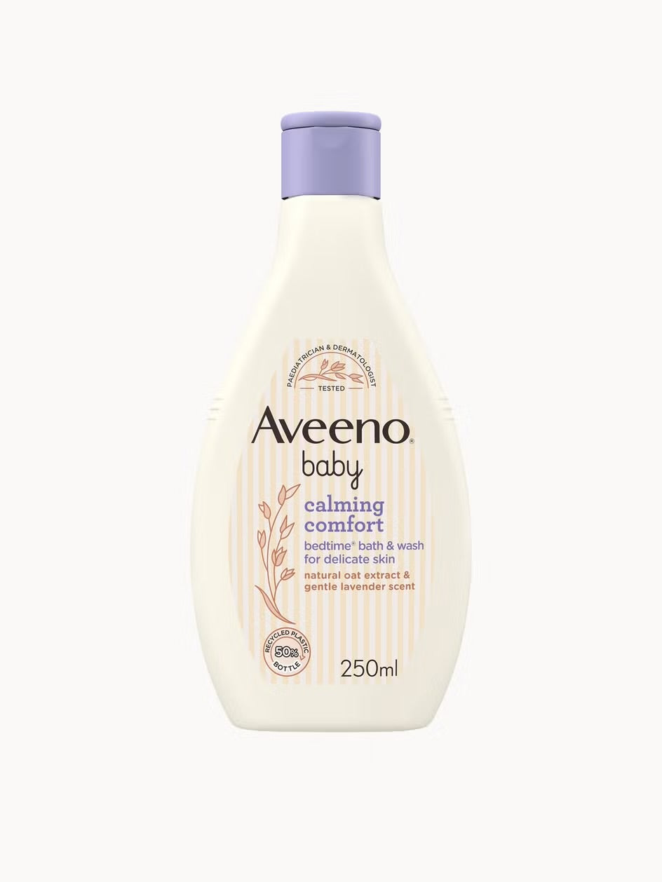 AVEENO BABY CALMING COMFORT BEDTIME BATH AND WASH 250ML