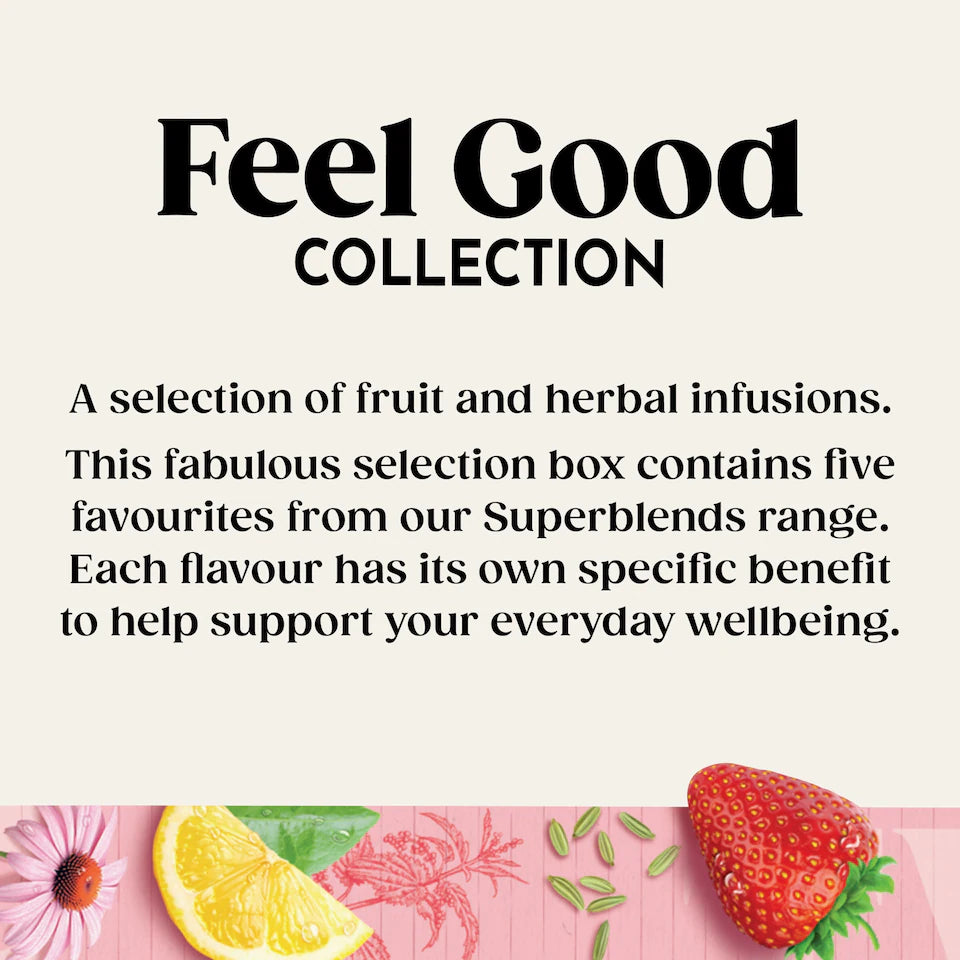 Twinings Superblends Feel Good Collection 20 Tea Bags 38.4g