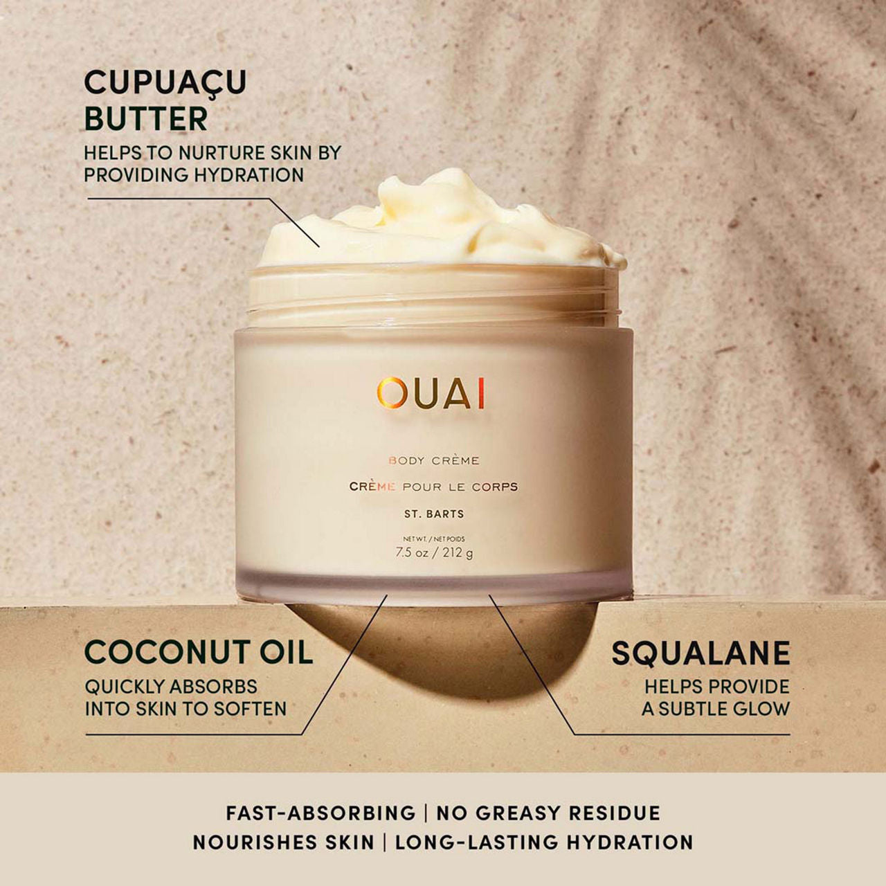 OUAI Body Crème 212G