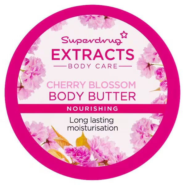 Superdrug Cherry Blossom Body Cream 200ML
