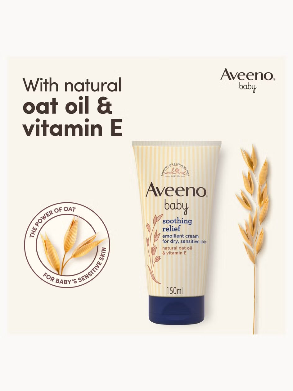 AVEENO BABY SOOTHING RELIEF EMOLLIENT CREAM 150ML