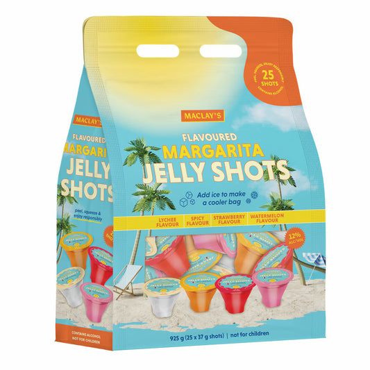 Maclay's Flavoured Margarita Jelly Shots, 25 x 37G
