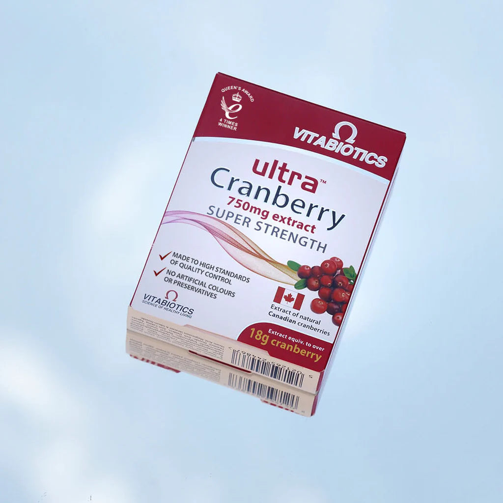 Vitabiotics - Ultra Cranberry 750MG - Super Strength - 30 Tablets