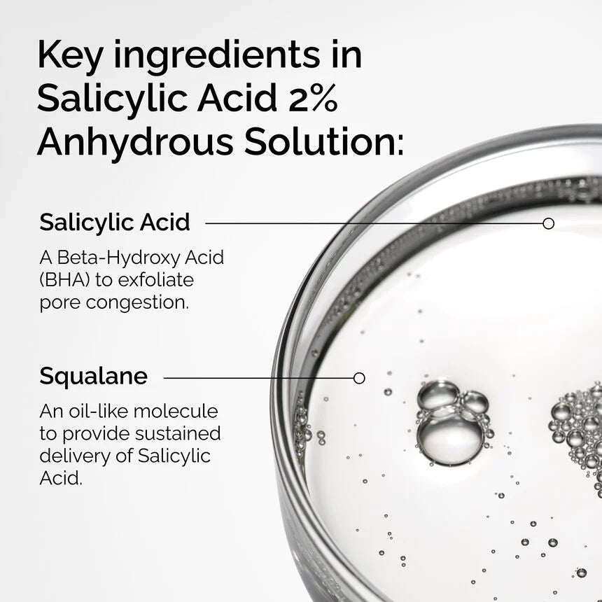 SolutionSalicylic Acid 2% Anhydrous Solution 30ML