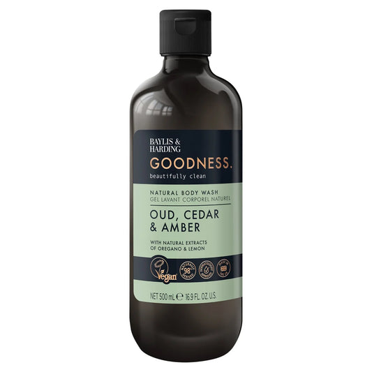 Baylis & Harding Goodness Oud, Cedar & Amber Body Wash