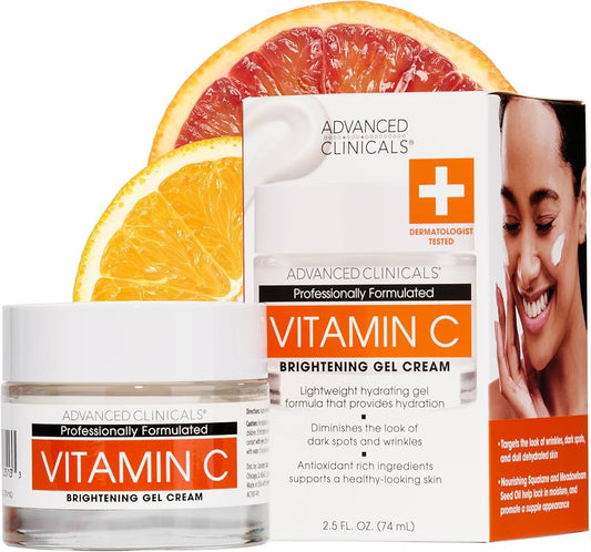 Advanced Clinicals Brightening Gel Cream 74ML