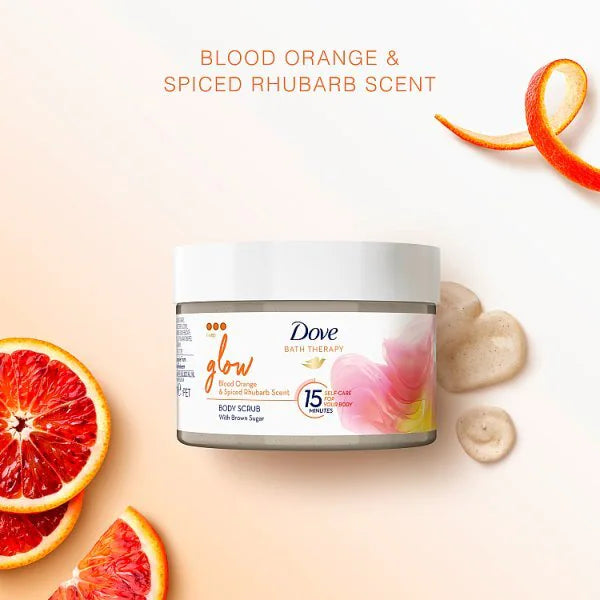 Dove Bath Therapy Glow Body Scrub 295 ml (Pre-Order, Delivery 13/08/26)