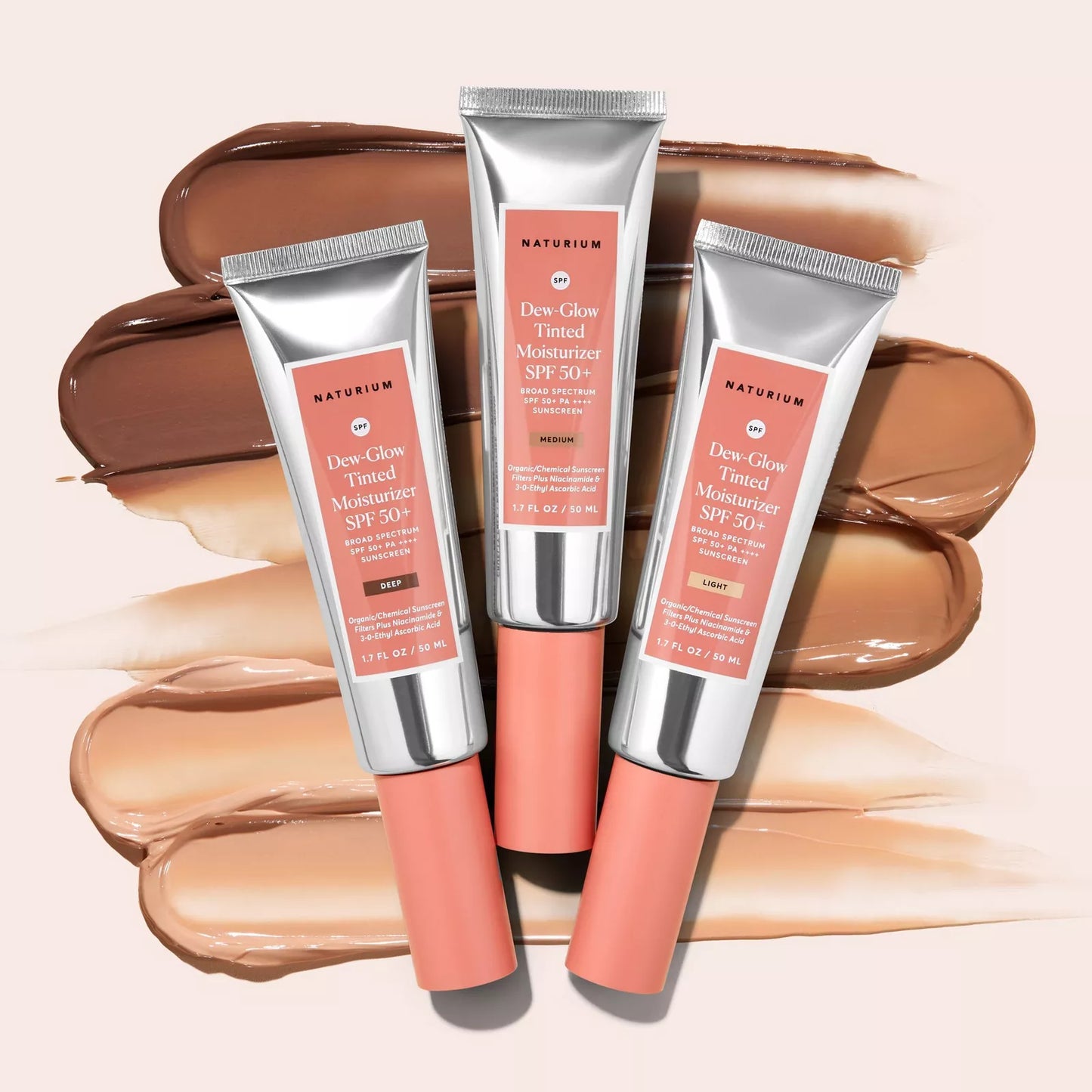 Naturium - Dew-Glow Tinted Moisturizer SPF 50+