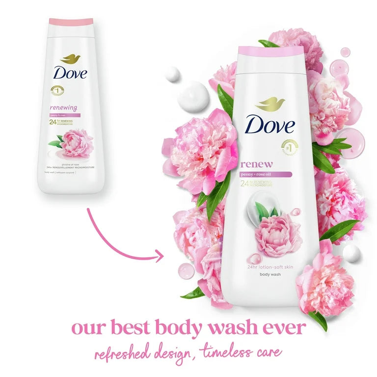 Dove - Renew Peony + Rose Oil 20oz