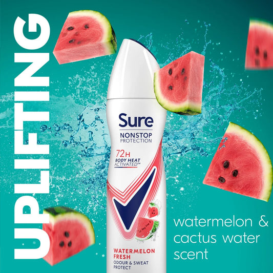 Sure Women 72hr Nonstop Protection Uplift & Fresh Antiperspirant Deodorant - 250ML