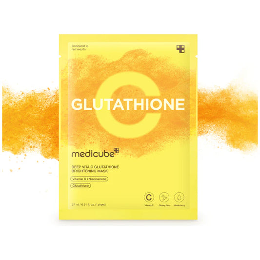 Medicube Deep Vita C Glutathione Brightening Mask