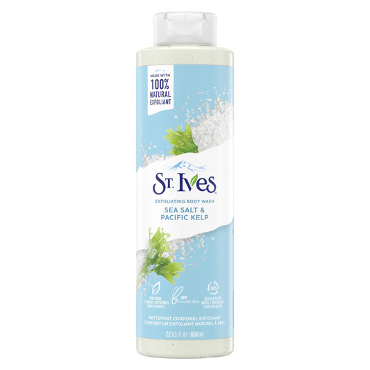 St. Ives Exfoliating Body Wash – Sea Salt & Pacific Kelp 700ML