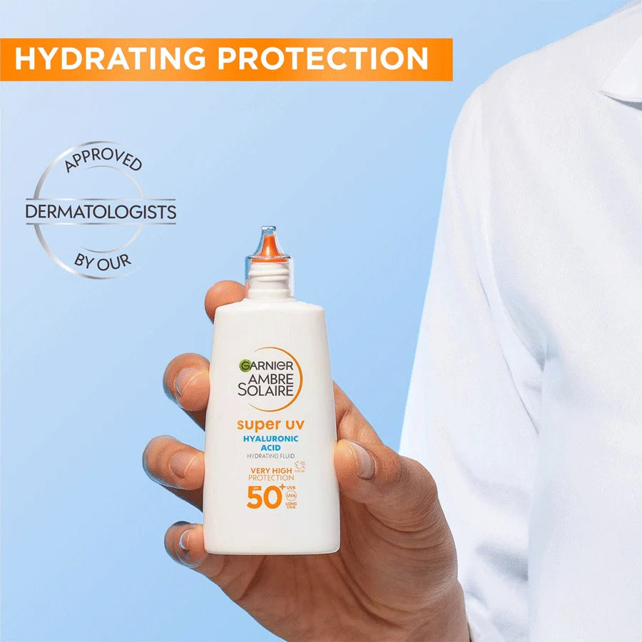 Garnier Ambre Solaire SPF 50+ Super UV Face Protection Fluid 40ML