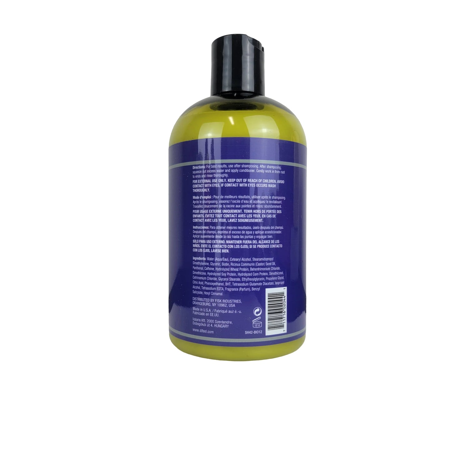 Difeel Biotin Pro-Growth Conditioner for Hair Growth & Strength 12 oz