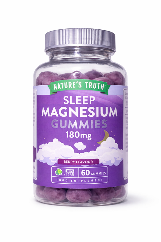 Nature’s Truth - MAGNESIUM GUMMIES FOR SLEEP
60 Gummies - 180MG