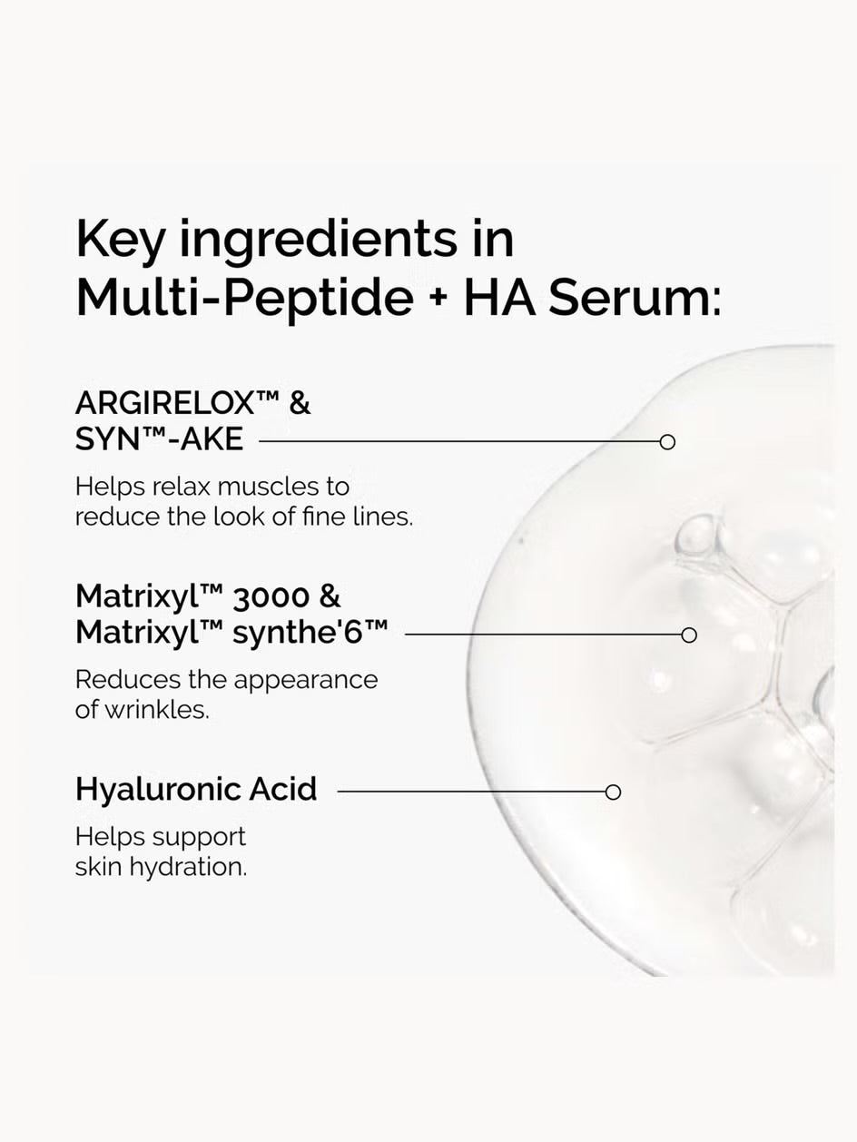 THE ORDINARY MULTI-PEPTIDE + HA SERUM 30ML
