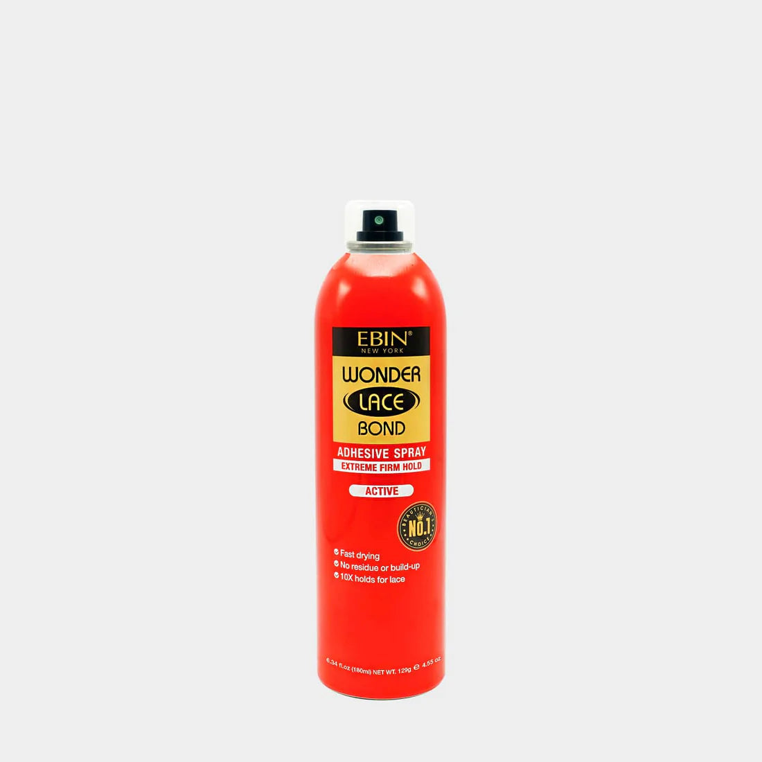 Ebin Wonder Lace Bond Adhesive Spray Extreme Firm Hold - Active- 180ml