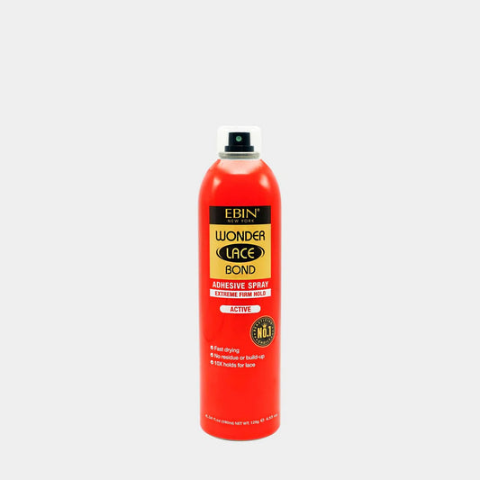 Ebin Wonder Lace Bond Adhesive Spray Extreme Firm Hold - Active- 180ml