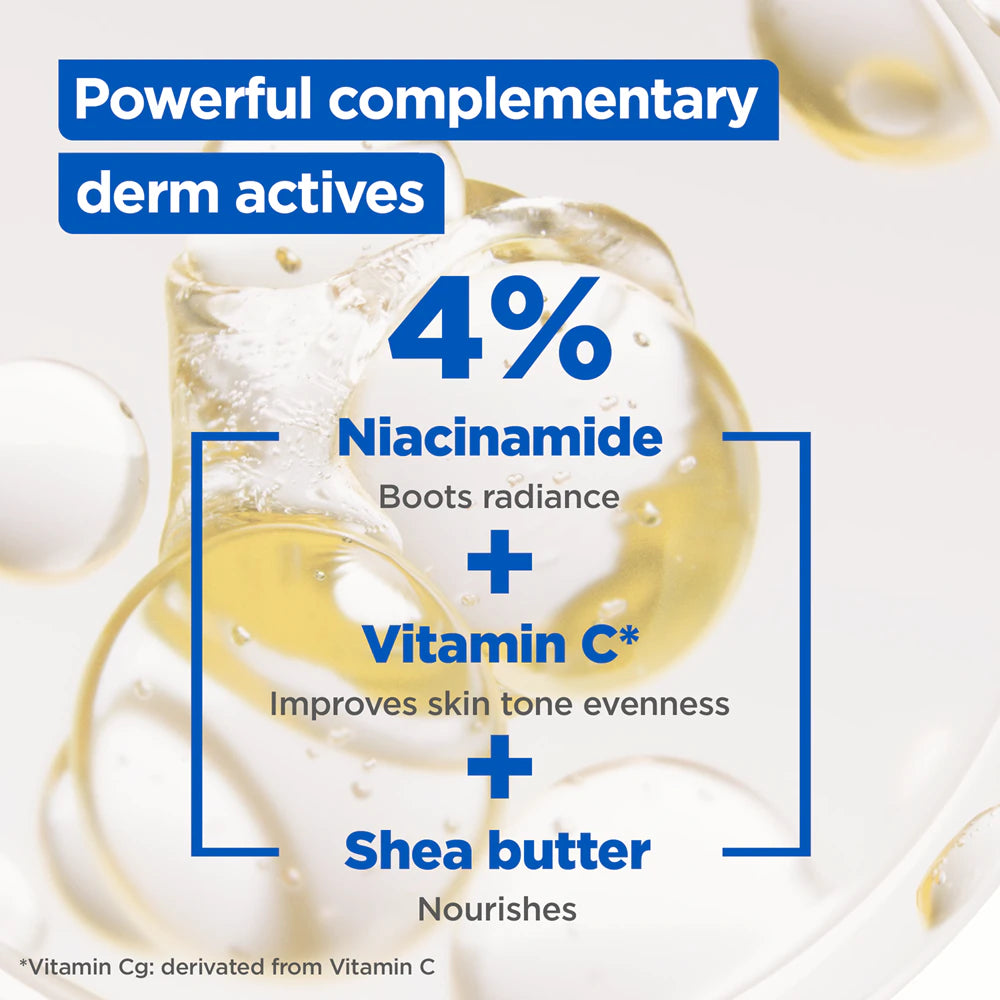 Mixa niacinamide bright body lotion for dry dull skin 400ml  (Pre-Order, Delivery 13/08/26)