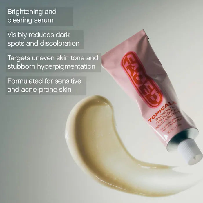 Topicals 
Faded Brightening Bundle for Discoloration on Face & Body (UNSCENTED)