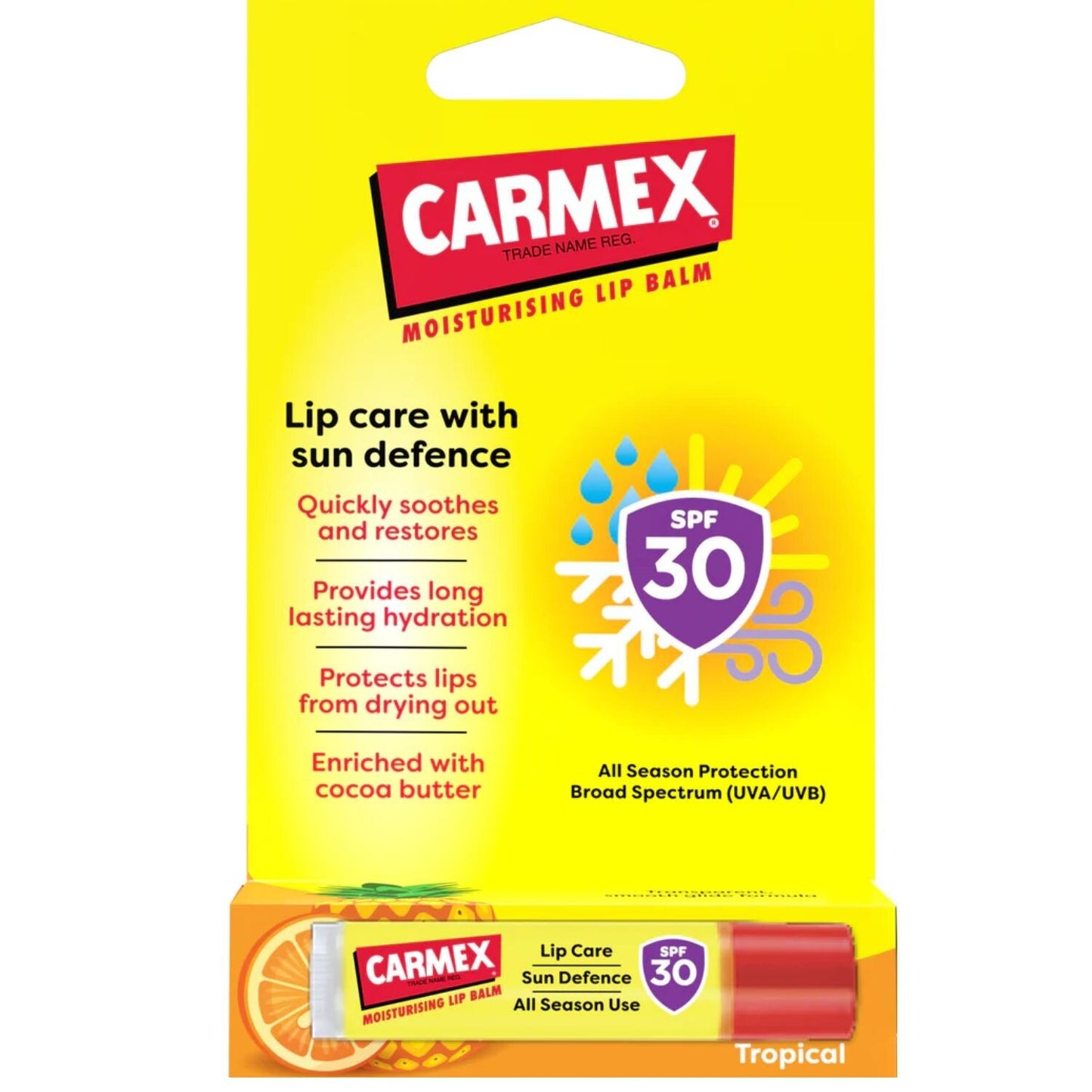 Carmex SPF 30 Stick Lip Balm