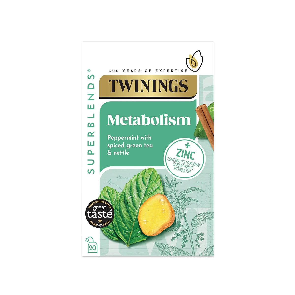 Twinings - Superblends Metabolism
20 Envelopes