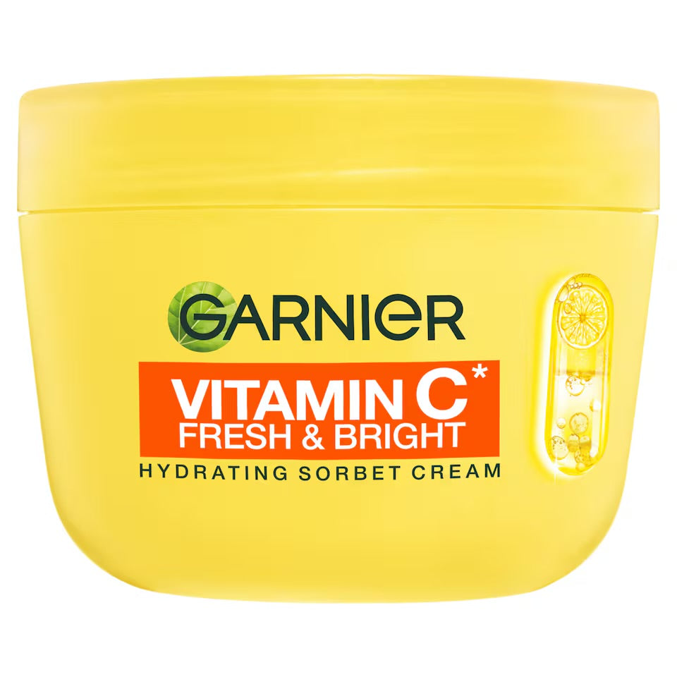 Garnier Vitamin C Fresh & Bright Sorbet Cream with Niacinamide 85ML