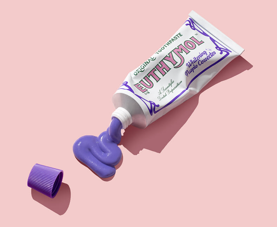 EUTHYMOL Whitening Purple Toothpaste 106g (Pre-Order, Delivery 13/08/26)