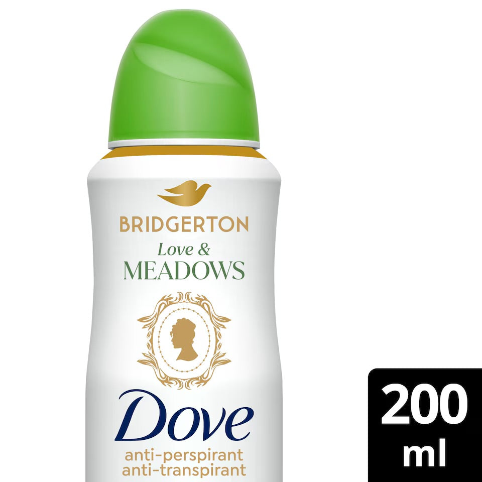 Dove Limited Edition Bridgerton Love & Meadows 72h Antiperspirant Deodorant Spray 200ml